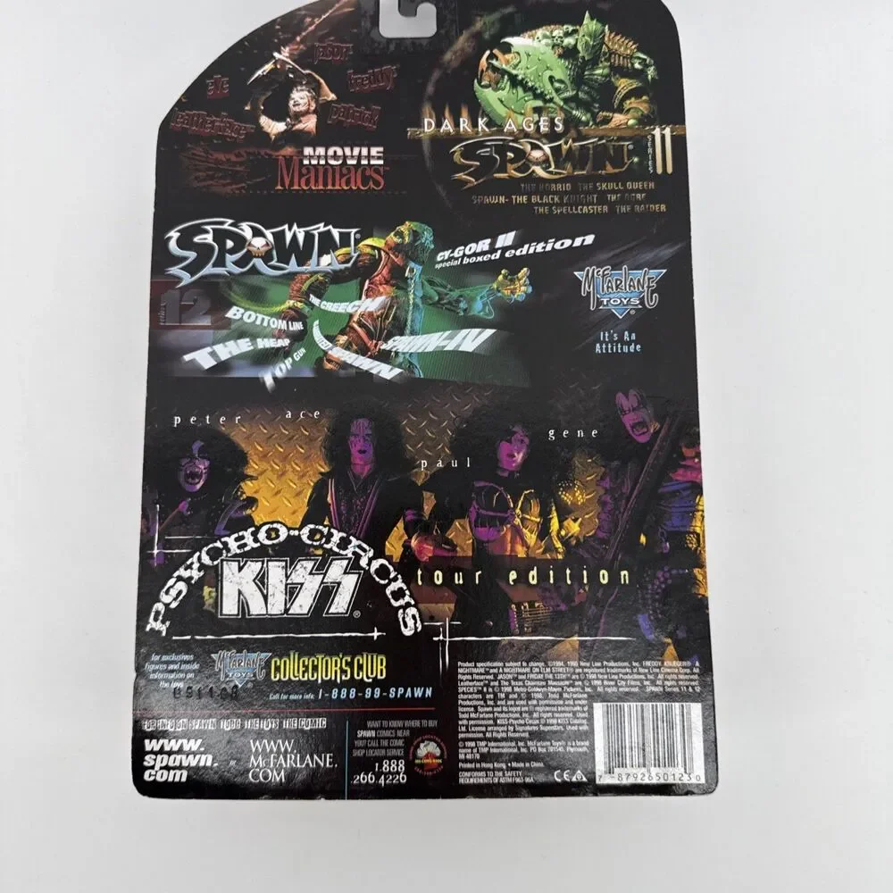 KISS Psycho Circus Paul Stanley Tour Edition Figure 1998 McFarlane Toys New